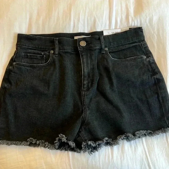 NWT Loft Black Jean shorts size 29/size 8 - Picture 1 of 5